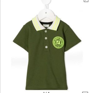 New fendi kids 3 month polo